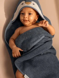 Liewood Albornoz con capucha de algodón ecológico Albert^Niños Textiles De Baño Infantiles|Decoración Infantil