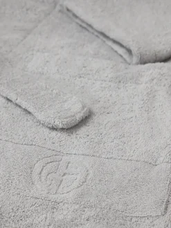 Armani Casa Albornoz con capucha Dorotea, tamaños diferentes