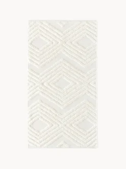 Westwing Collection Alfombra artesanal de algodón texturizada Ziggy^ Rectangular|Alfombras Rectangulares