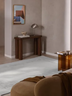 Westwing Collection Alfombra artesanal de algodón texturizada Dania^ Rectangular|Alfombras Rectangulares