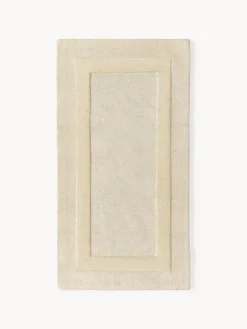 Westwing Collection Alfombra artesanal de algodón texturizada Dania