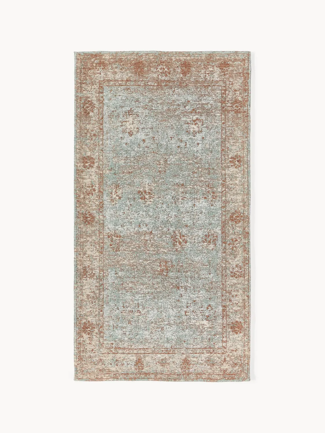 Westwing Collection Alfombra artesanal de chenilla Rimini
