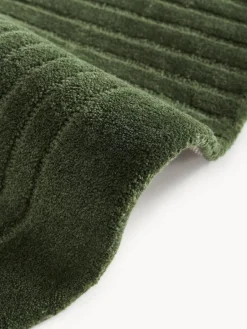 Westwing Collection Alfombra artesanal de lana Mason^ Redonda|Alfombras Rectangulares