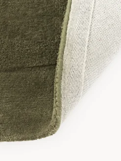 Westwing Collection Alfombra artesanal de lana con forma orgánica Kadey