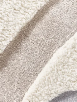 Westwing Collection Alfombra artesanal de lana texturizada Rosco^ Rectangular|Alfombras Rectangulares