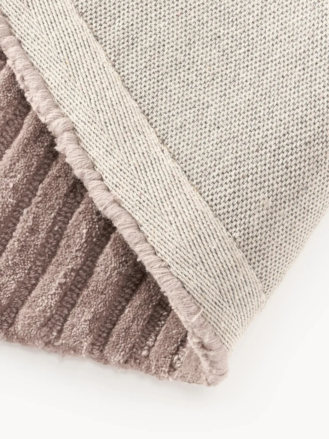 Westwing Collection Alfombra artesanal de lana texturizada Silas^ Alfombras Rectangulares|Alfombras