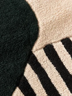 Westwing Collection Alfombra artesanal de lana texturizada Silas