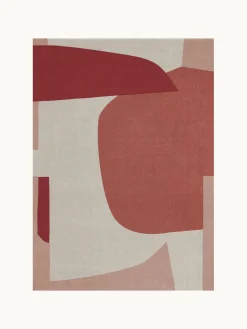 Layered Alfombra artesanal de lana Cloudberry^ Rectangular|Alfombras Rectangulares