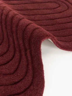 Westwing Collection Alfombra artesanal de lana con forma orgánica Aliza^ Alfombras Rectangulares|Alfombras