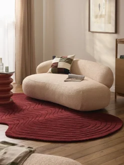 Westwing Collection Alfombra artesanal de lana con forma orgánica Aliza^ Alfombras Rectangulares|Alfombras