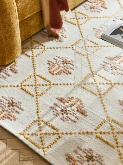 Westwing Collection Alfombra artesanal de lana Nava^ Rectangular|Alfombras Rectangulares