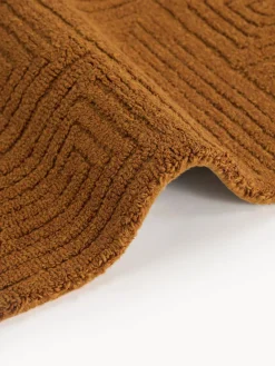 Westwing Collection Alfombra artesanal de lana con estampado geométrico Alexia^ Rectangular|Alfombras Rectangulares