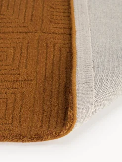 Westwing Collection Alfombra artesanal de lana con estampado geométrico Alexia^ Rectangular|Alfombras Rectangulares