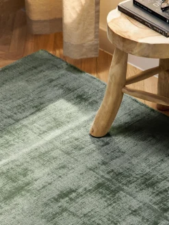 Westwing Collection Alfombra artesanal de viscosa Jane