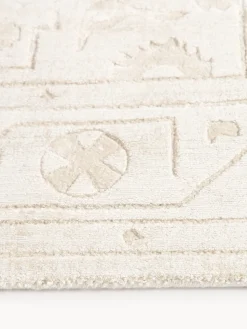 Westwing Collection Alfombra artesanal de viscosa Shaila