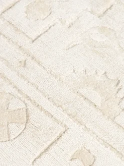 Westwing Collection Alfombra artesanal de viscosa Shaila