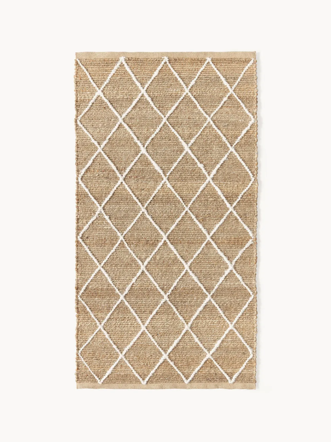 Westwing Collection Alfombra artesanal de yute Kunu