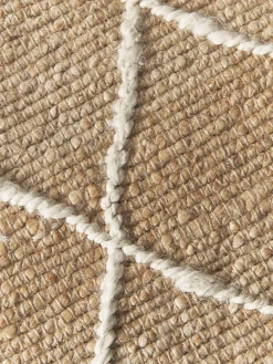 Westwing Collection Alfombra artesanal de yute Kunu