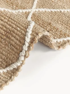 Westwing Collection Alfombra artesanal de yute Kunu