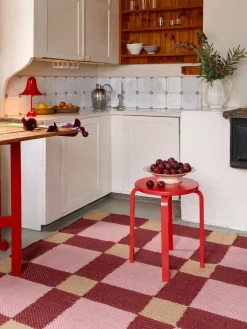 Layered Alfombra artesanal de yute Plum Punsch^ Rectangular|Alfombras Rectangulares