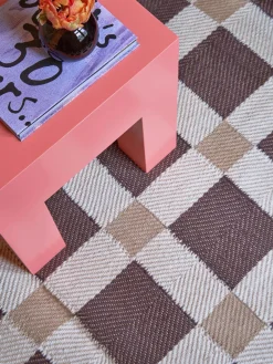 Layered Alfombra artesanal de yute Sesame^ Rectangular|Alfombras Rectangulares