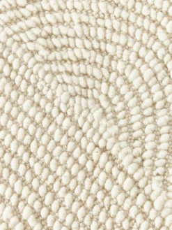 Westwing Collection Alfombra artesanal redonda de lana Eleni