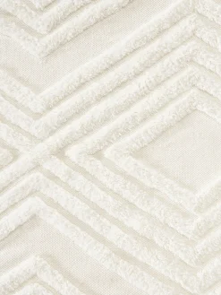 Westwing Collection Alfombra corredor artesanal de algodón texturizada Ziggy