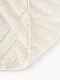 Westwing Collection Alfombra corredor artesanal de algodón texturizada Ziggy