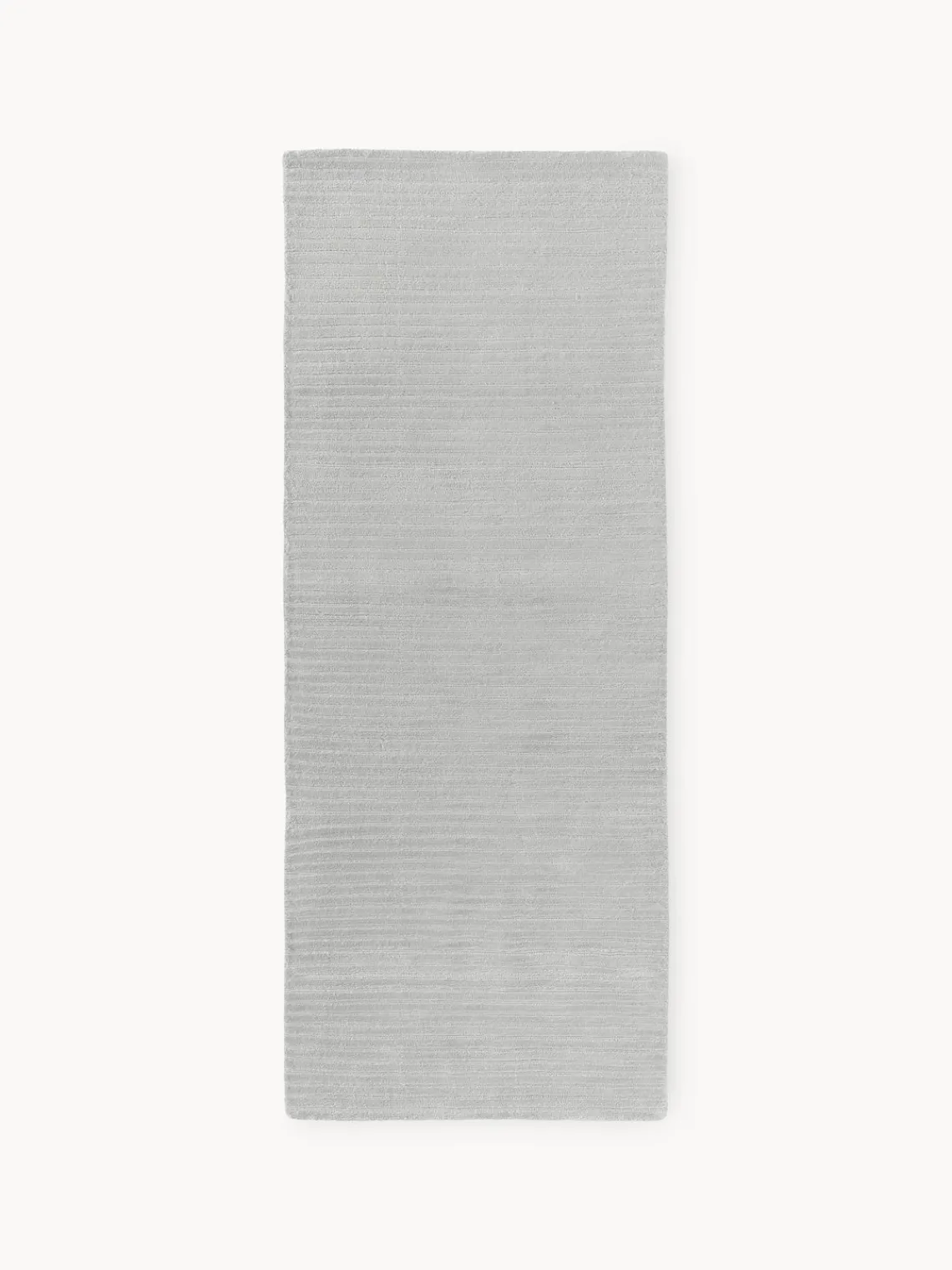 Westwing Collection Alfombra corredor artesanal de pelo largo texturizada Wes