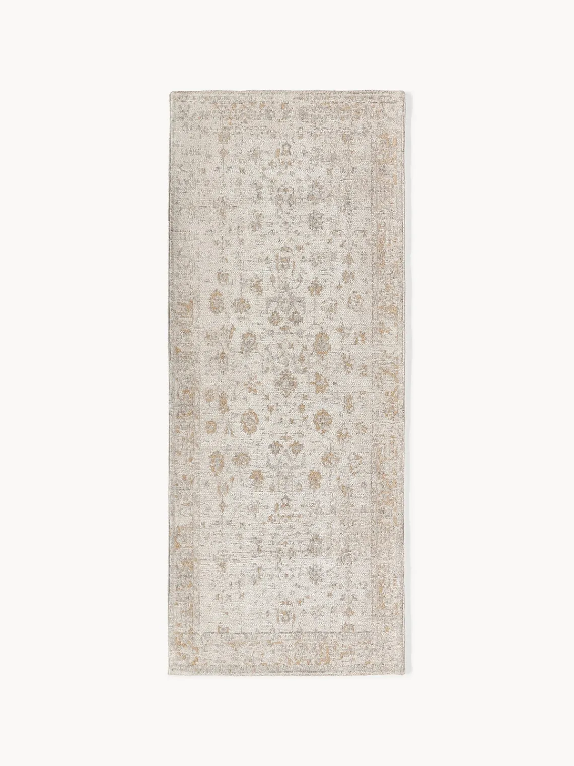 Westwing Collection Alfombra corredor artesanal de chenilla Loire