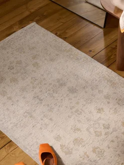 Westwing Collection Alfombra corredor artesanal de chenilla Loire