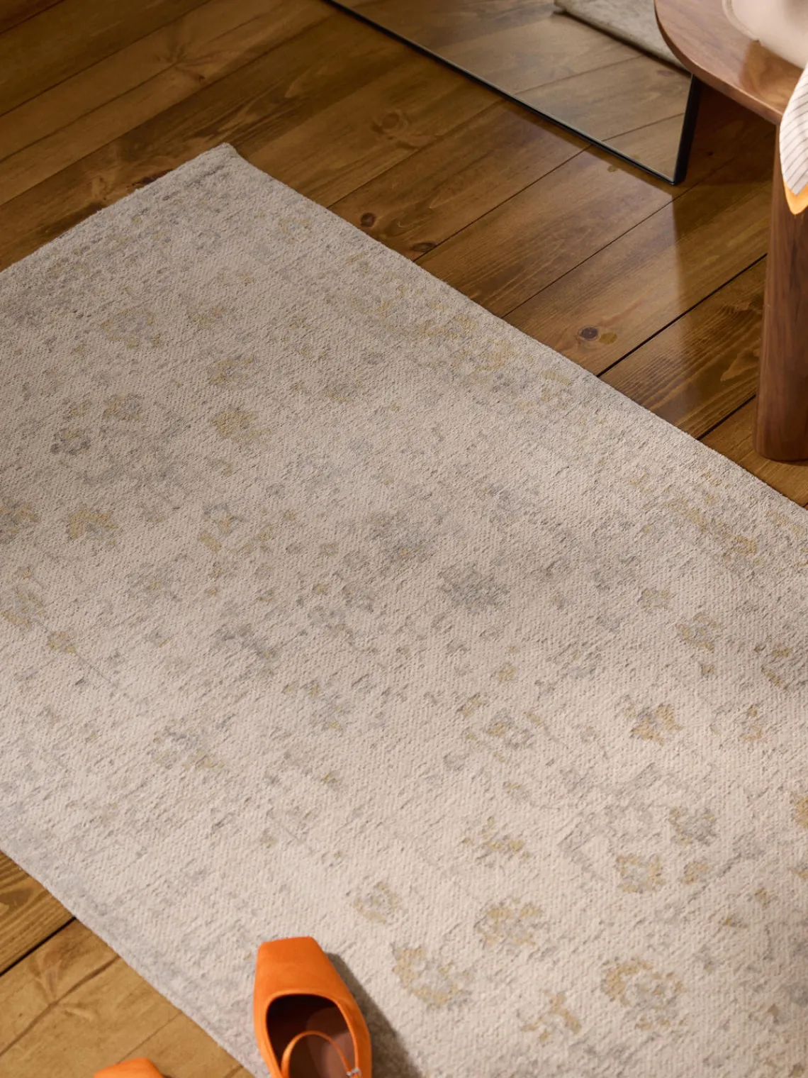 Westwing Collection Alfombra corredor artesanal de chenilla Loire