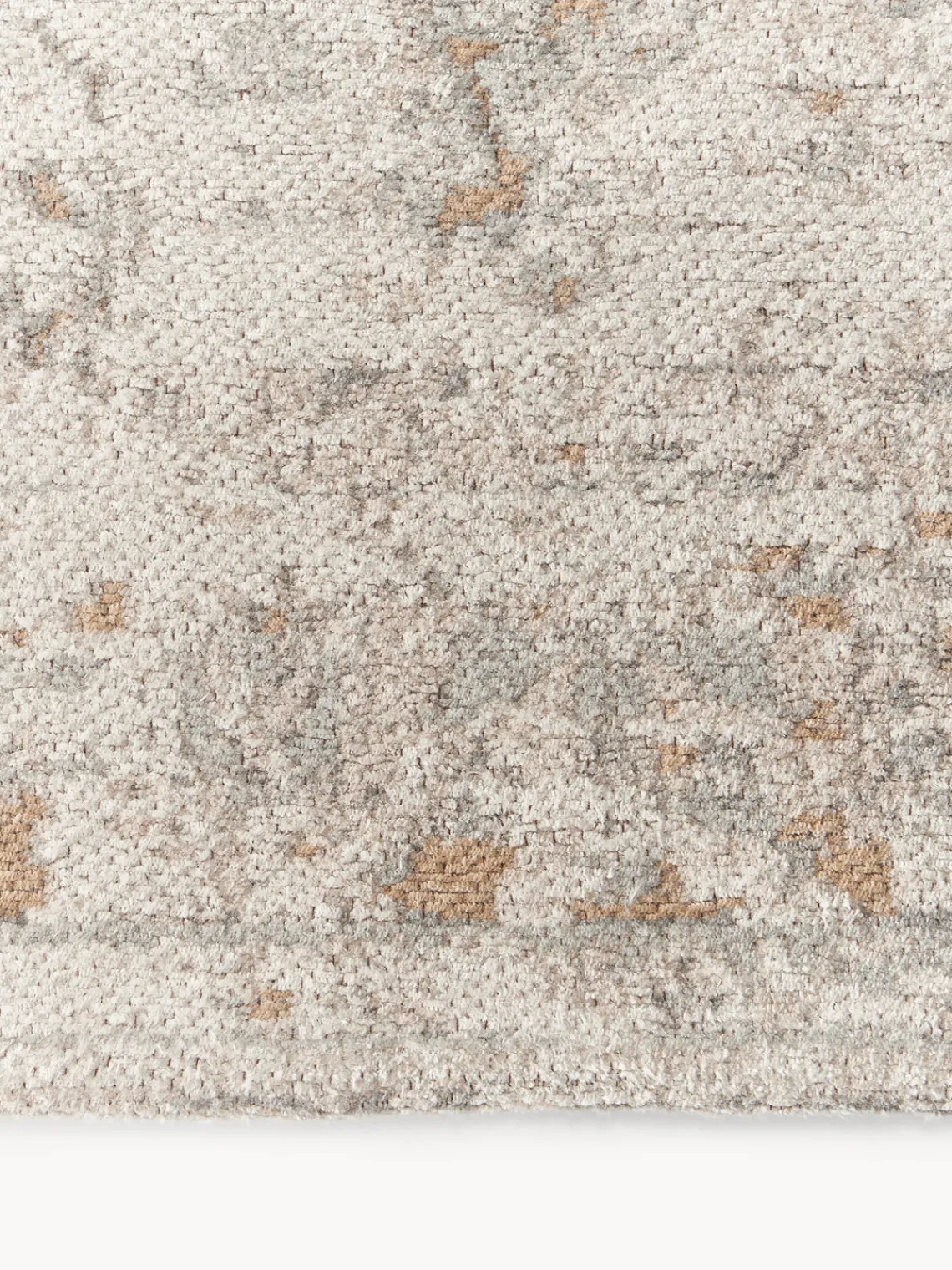 Westwing Collection Alfombra corredor artesanal de chenilla Loire