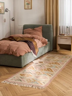 Westwing Collection Alfombra corredor artesanal de lana Anisa