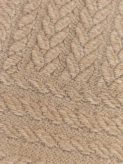 Westwing Collection Alfombra corredor artesanal para interior/exterior Anil