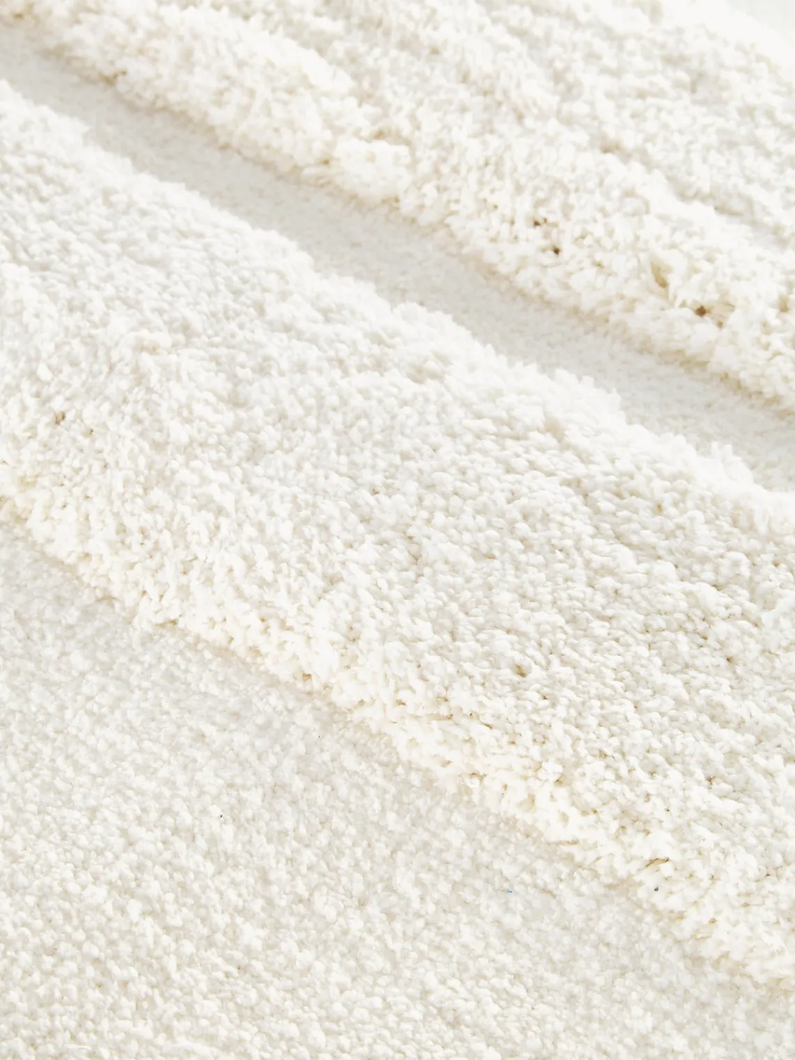 Westwing Collection Alfombra corredor de pelo largo texturizada Genève