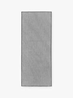 Westwing Collection Alfombra corredor exterior reversible en zigzag Cort