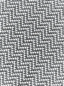 Westwing Collection Alfombra corredor exterior reversible en zigzag Cort