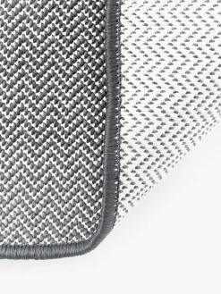 Westwing Collection Alfombra corredor exterior reversible en zigzag Cort