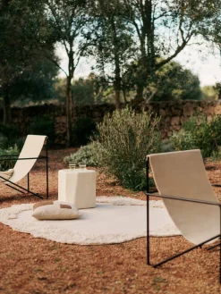 Ferm Living Alfombra de exterior artesanal Norte