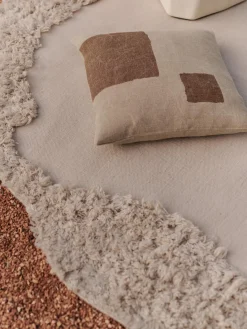 Ferm Living Alfombra de exterior artesanal Norte