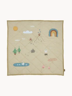 Oyoy Living Design Alfombra de juegos de algodón Forest^Niños Mantas Y Alfombras De Juego|Decoración Infantil