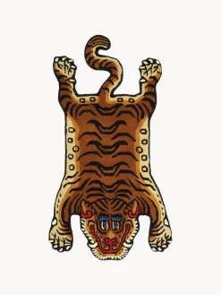 Bongusta Alfombra de lana artesanal Tiger