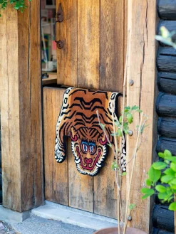 Bongusta Alfombra de lana artesanal Tiger