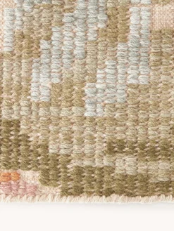 Westwing Collection Alfombra de lana con estampado floral Rosha