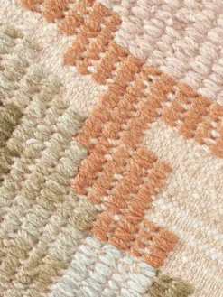 Westwing Collection Alfombra de lana con estampado floral Rosha