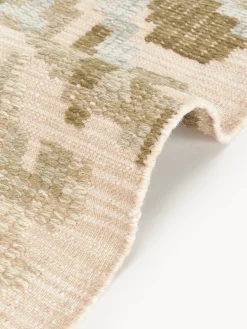 Westwing Collection Alfombra de lana con estampado floral Rosha