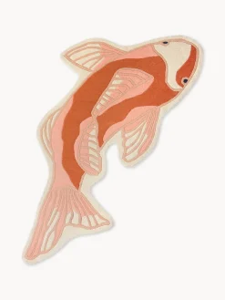 Broste Copenhagen Alfombra de lana de forma orgánica Koi