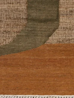 Dutchbone Alfombra de lana y algodón hecha a mano Pavilion