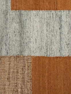 Dutchbone Alfombra de lana y algodón hecha a mano Pavilion